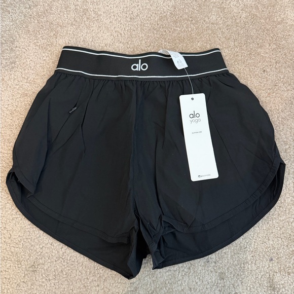 ALO Yoga Pants - ALO Yoga black Women's Athletic Shorts